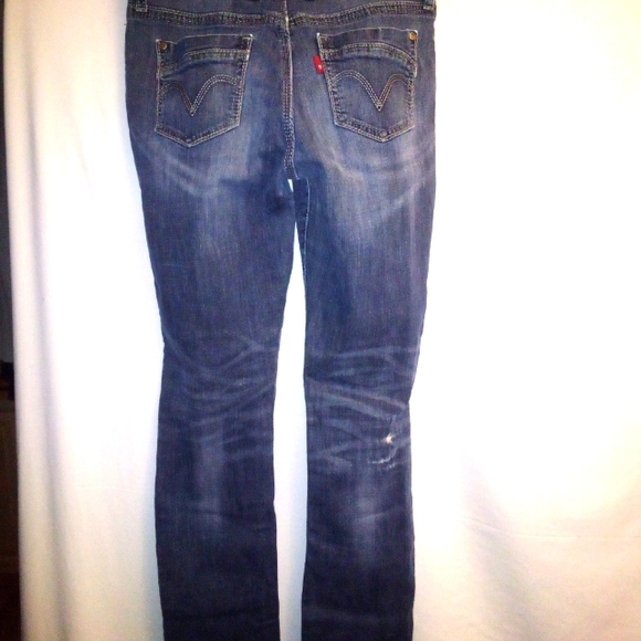 Levi's semi~stone washed ankle leggings size 8P•L29"×W29" - Picture 3 of 12